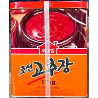 뷔페업소용 고추장깡통 17KG 감자찌개 매운탕 나물무