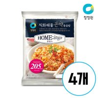 청정원 호밍스 직화해물 곤약볶음밥 400g 4개