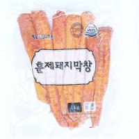 달구지 훈제돼지막창 무절단 1kg 1팩