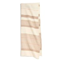 Madewell Textured Stripe Gauze Scarf - Antique Cream