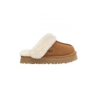 UGG 어그 어그디스케트 퍼 슬리퍼 Chestnut HE1122550W