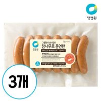 청정원 참나무훈연한그릴바베큐 640g 3개