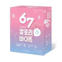 엄마사랑 67칼로리 바이트 시리얼바 12p 240g 1개