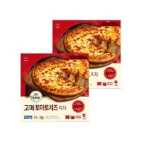 CJ제일제당 고메 토마토치즈 피자 345g x2개