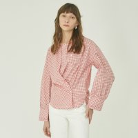 NUVO.10 누보텐 double button check shirt