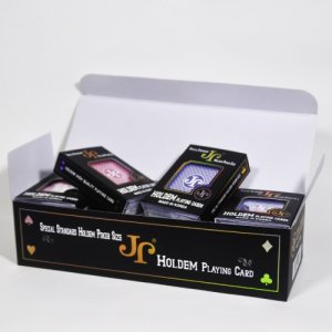 보드게임 JJ 카드 홀덤 양면 발포 점보인덱스(큰글자) 플레잉 카드(수입 원단)-상자(12개)