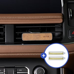 [무료환불]그라스 레더스틱 통풍구 송풍구 방향제 본품+리필 2개입(4종 택1)