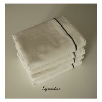 정련되어진 소창 순면 수건 라인 포인트 cotton bath towel line point mono