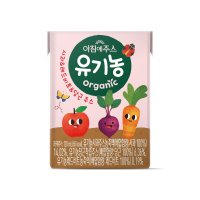 아침에주스 유기농 사과 레드비트 당근 주스  120ml  32개