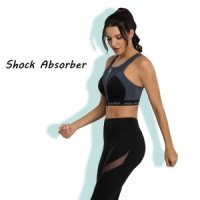 충격흡수 Shock Absorber 쇼크업쇼버 여성 스포츠브라