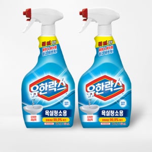 유한락스 욕실청소용 650ml 2개