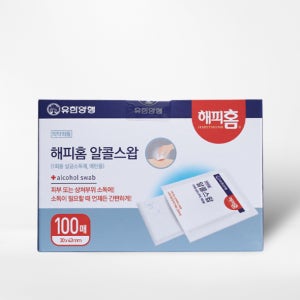 일회용 알콜스왑 소형(100매)