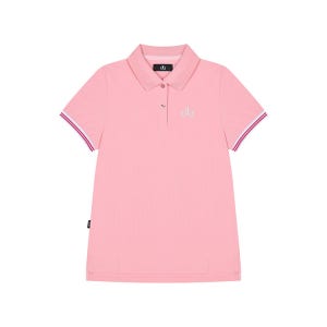 [드루골프] 드루 여성 요꼬 배색 반팔 티셔츠 DF32ST04 S/S