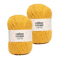 야나 코튼크림 70g (cotton cream) 2볼  805 옐로머스타드