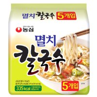 농심 멸치 칼국수  490g  1개