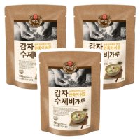 CJ 백설 감자수제비가루 500g x 3봉