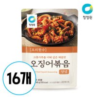 청정원 요리한수 오징어볶음양념 140g 16개 푸드플러스