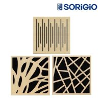 SORIGIO LITE66 WOOD 소리지오 방음패널 흡음패널 디자인패널 우드메이플