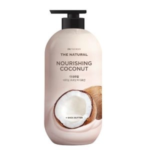 LG 온더바디 더내추럴 바디로션 코코넛 400ML