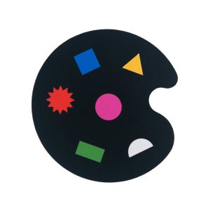 [FISK] 팔레트 마우스패드 Palette Mousepad Black