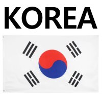 한국국기 태극기 90x60cm 150x90cm 중형대형 사이즈 인테리어 korea flag 애국심 대한민국 깃발 korean 대한민국국기  1개