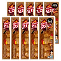 CJ 맥스봉 직화구이 꼬치바 오리지널 70g x 10개