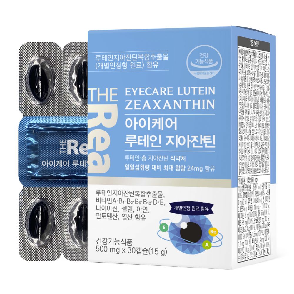 [THE REAL] 20301 올인원 루테인<b>지아잔틴</b>30캡슐