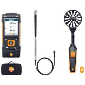 TESTO 440 풍속 측정 세트2 (16mm 베인+100mm 베인)
