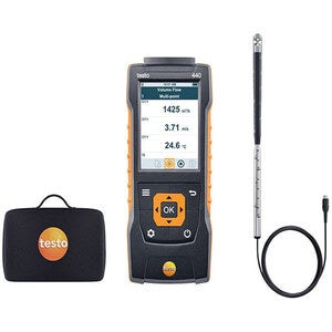TESTO 440 16mm 베인 측정 세트 (풍속 측정)