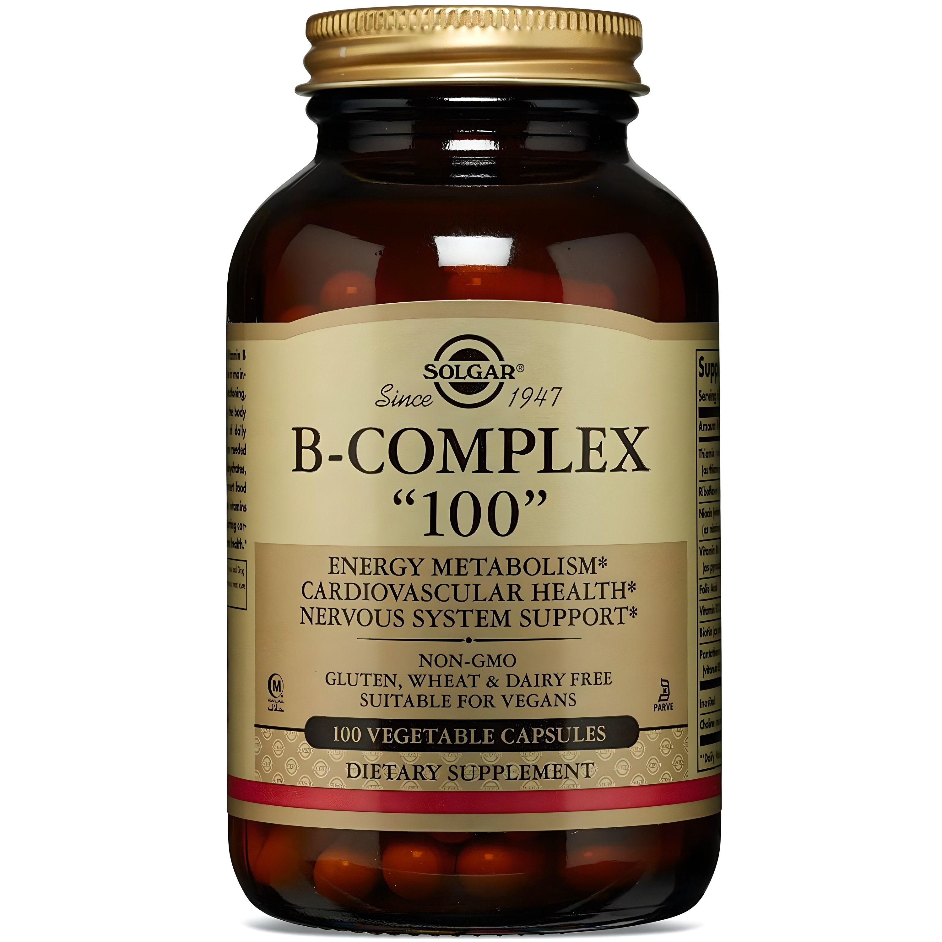 솔가 B-컴플렉스 100 베지터블 캡슐  100정  1개