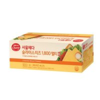 서울우유 체다슬라이스치즈1800 멀티2 200매 200매 8개