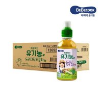 베베쿡 [보리보리/베베쿡]처음먹는 유기농 도라지작두콩차 1박스 (200ml x 24개)