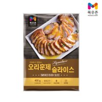 목우촌 훈제오리 400g 국내산 오리고기 슬라이스