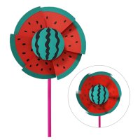 해피메이크 수박 바람개비 여름 과일