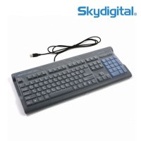 스카이디지탈 엔키보드 매크로 USB 저소음 무소음 조용한 게이밍 사무실키보드  NKEYBOARD 매크로