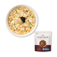 본죽 핀번호형 쇠고기야채죽 + 쇠고기 장조림