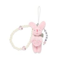 ALMOSTBLUE 러버 버니 하트 키링 참 LOVER BUNNY STRAP CHARM