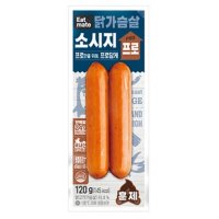 행복 맛있닭 잇메이트 닭가슴살 소시지 프로 훈제맛 120g