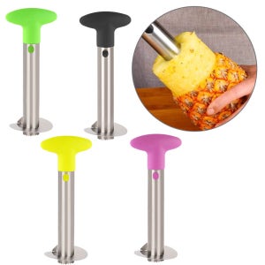 (파인애플 커터기 A타입) 과일 야채 껍질 카터기 필러 채칼 슬라이서 절단기 자르기 깍기