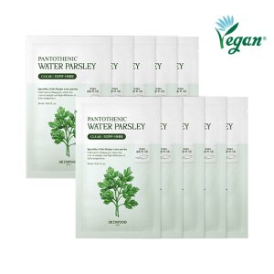 [10매+10매] 판토테닉 워터 파슬리 마스크 (미나리 마스크) (24ml)