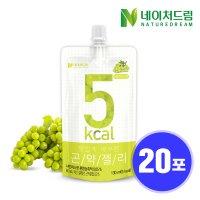 네이처드림 [네이처드림] 맛있게 배부른 곤약젤리 샤인머스캣 130ml x 20포 1박스  1  1