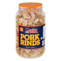 Utz 포크 라인즈 오리지널 치차론 돼지껍데기 튀김 과자 8oz(226.8g) 1팩 Pork Rinds Original  1개  226.8g