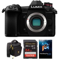 [관부가세포함] Panasonic Lumix G9 Mirrorless Camera with Accessories Kit PADCG9ACK