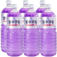 화인폴 발수코팅 에탄올워셔액1.8L x 6개,고급형 사계절용