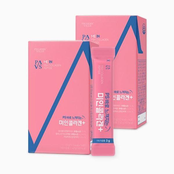 [<b>애플트리김약사네</b>] <b>PS 바로 느껴지는 미인</b> 콜라겐 3g x 14포 2박스4주분