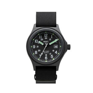 MWC 시계 Mwc G10 배터리해치 24h Pvd - 블랙X블랙