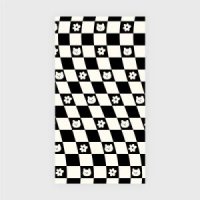 아트박스 더나인몰 checkerboard gummy 비치타올