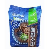 피피이씨음성생면 풀무원 생면식감 가쓰오 메밀 냉소바 4p 3팩 464g