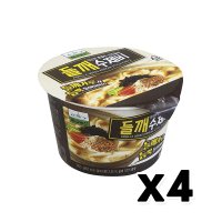 칠갑농산 칠갑농산 들깨수제비 고소담백쫄깃 즉석컵용기 188 5g x 4개