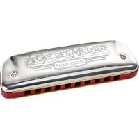 Hohner 542 골든 멜로디 하모니카 C 재즈 멜로디 연주에 적합